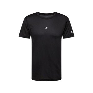 Champion Authentic Athletic Apparel Tričko  světle šedá / černá