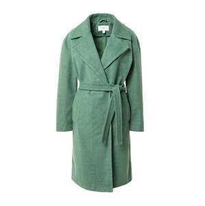 VILA Přechodný kabát 'BINAS' tmavě zelená