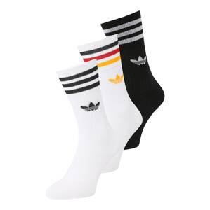 ADIDAS ORIGINALS Ponožky  oranžová / červená / černá / bílá