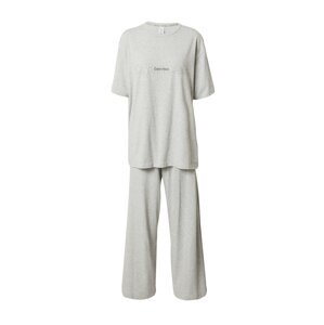 Calvin Klein Underwear Pyžamo šedý melír / černá