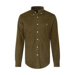 Polo Ralph Lauren Košile khaki / oranžová