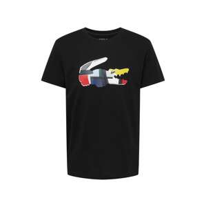 Lacoste Sport Funkční tričko limone / světle červená / černá / bílá