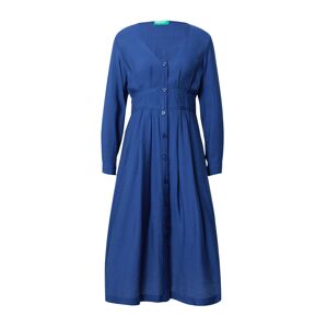 UNITED COLORS OF BENETTON Košilové šaty královská modrá