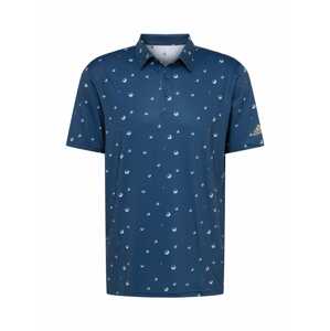 ADIDAS GOLF Funkční tričko pastelová modrá / tmavě modrá / zlatá